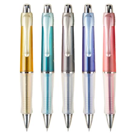 PILOT 百乐 BL-415V-YTB 按动中性笔 亮黄杆黒芯 0.7mm