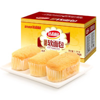 达利园 法式软面包香奶味3斤整箱手撕面包营养早餐糕点休闲零食