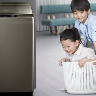 Haier 海尔 EB100B25Plus2U1 变频波轮洗衣机 10kg 布朗灰