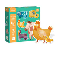 mideer 弥鹿 亲子农场 30片装