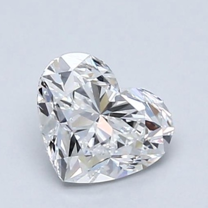 0.80 克拉心形钻石