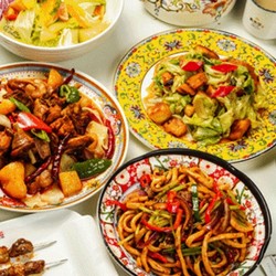 北京7店通用 帕米尔大盘鸡新疆菜2-3人餐