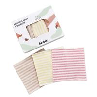 BOOBEE 布比 婴幼儿护肚围 条纹款 3条装