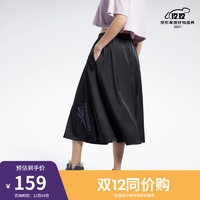 Reebok 锐步 运动经典CL W SKIRT女子半身裙裙子 GL5178_黑色 A/XS