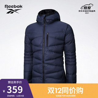 Reebok 锐步 运动健身OW DWNLK JCKT男子羽绒服 GQ4925_藏青色 A/L