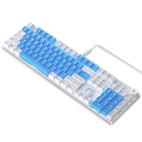 acer 宏碁 PKB530 104键 有线机械键盘 白蓝双拼 集贤青轴 单光
