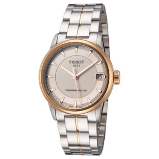 限新用户、补贴购：TISSOT 天梭 Luxury系列 女士机械表 T086.207.22.261.01