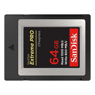 SanDisk 闪迪 CFexpress TypeB CF存储卡 64GB（1500MB/s）