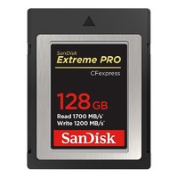 SanDisk 闪迪 CFexpress TypeB CF存储卡 128GB（1700MB/s）