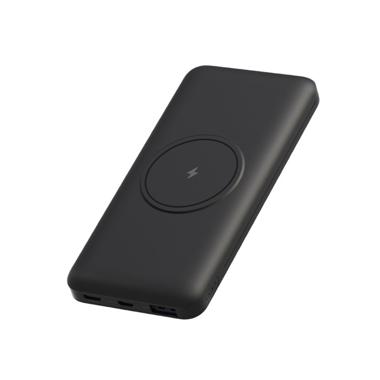 无线磁吸移动电源 黑色 10000mah type-c 20w 双向快充 10w 无线充电