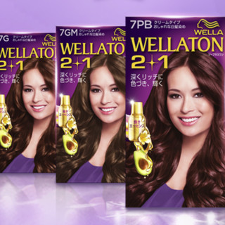 WELLA 威娜 2+1染发膏 #7CL摩卡米棕 1盒