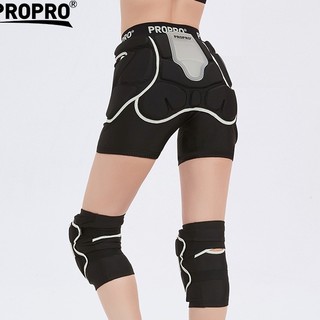 PROPRO SP-010B 硅胶滑雪护臀护膝套装