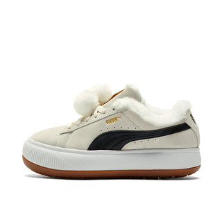 PUMA 彪马 Suede Mayu 女子休闲运动鞋 385265-01 白黑 36