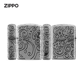 ZIPPO官方旗舰店之宝淬火流云琉璃茶杯礼盒套装打火机创意礼物