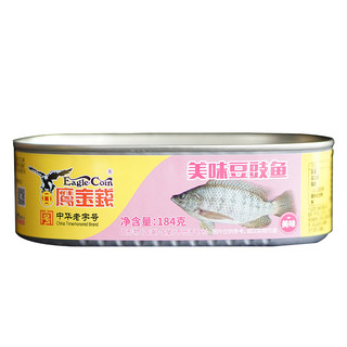 鹰金钱 中华 美味豆豉鱼184g