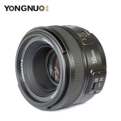 YONGNUO 永诺 YN50mm F1.8N尼康口单反相机标准定焦大光圈全画幅人像镜头