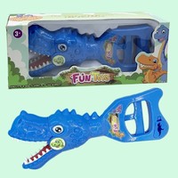 abay 恐龙玩具沙滩鲨鱼夹鲨鱼玩具伸