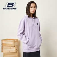 SKECHERS 斯凯奇 L420U30122 男女加绒保暖连帽卫衣