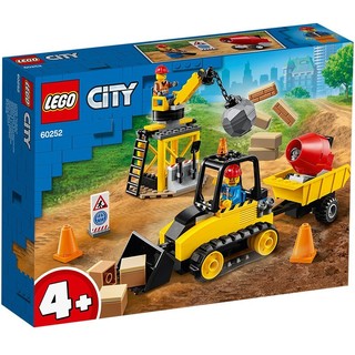 LEGO 乐高 城市系列60252 工程推土机