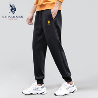 U.S. POLO ASSN. 春秋男士纯色休闲运动裤