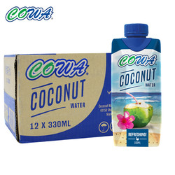 COWA 0脂肪0胆固醇 清甜椰子水 330ml*12瓶