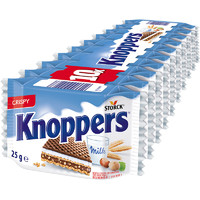 Knoppers 牛奶榛子巧克力威化饼干 250g