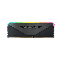 USCORSAIR 美商海盗船 复仇者 RGB RS系列 DDR4 3200MHz RGB 台式机内存 灯条 黑色 32GB