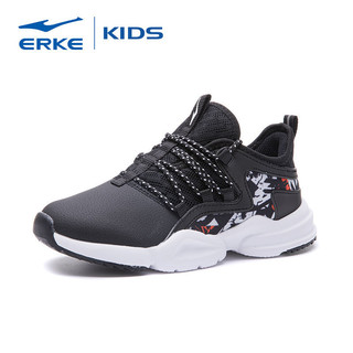 ERKE 鸿星尔克 男童鞋新款革面儿童运动鞋