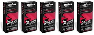 Lavazza Eco 咖啡胶囊 – Espresso Armonico – Nespresso 兼容 – 50粒 – 5包装(5 x 53克)