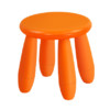 宜家亲 YJQ-2001 儿童塑料矮凳 橘红色
