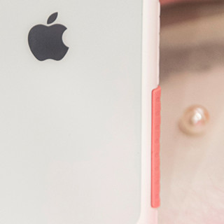 太乐芬 iPhone 12 Pro Max 液态硅胶手机壳 白玫瑰