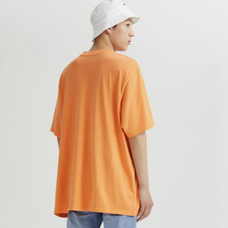 Levi's 李维斯 X Peanuts 男士圆领短袖T恤 86275-0012 橙色 M