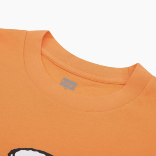 Levi's 李维斯 X Peanuts 男士圆领短袖T恤 86275-0012 橙色 L
