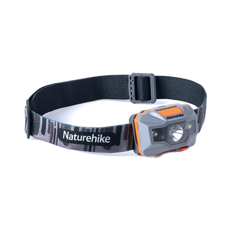 挪客户外Naturehike 户外应急头灯 NH00T002-D 橙灰 150流明