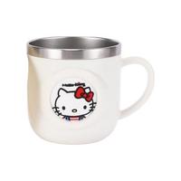 Hello Kitty 凯蒂猫 KT-1091 儿童学饮保温杯 260ml 米白