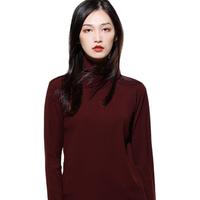 GONIDAL 冠得 女士烟囱领打底衫 G06 锦绣红