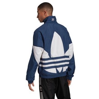 adidas ORIGINALS Bg Trefoil Tt 中性运动夹克 FM9894 制服蓝 M