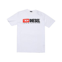 DIESEL 迪赛 休闲舒适logo短袖男式T恤