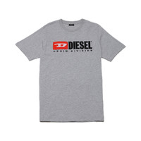 DIESEL 迪赛 休闲舒适logo短袖男式T恤