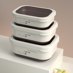 韩国304不锈钢饭盒小学生餐盒防烫隔热密封盖冰箱收纳外出便当盒