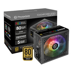 Thermaltake 曜越 Tt（Thermaltake）额定500W Toughpower GX1 RGB 500 电脑电源