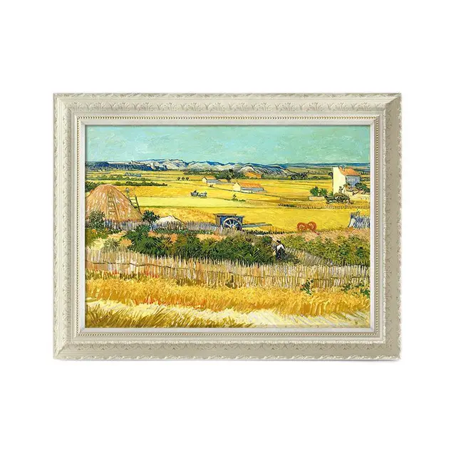 ZEN'S BAMBOO 橙舍 梵高《丰收》76x66cm