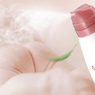 CHUCHU BABY 啾啾 婴幼儿桃叶爽身喷雾 210ml*2瓶