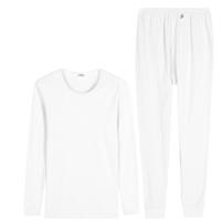 YOUR SUN 宜而爽 女士秋衣秋裤套装 G176/57N 全白 XL