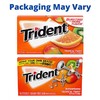 经典美国原装进口Trident/三得/三叉戟木糖醇口香糖 甜橙一盒15包多规格 一盒15包装(全香橙口味)