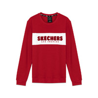 SKECHERS 斯凯奇 女子运动卫衣 L420W017/00RS 小丑红 S