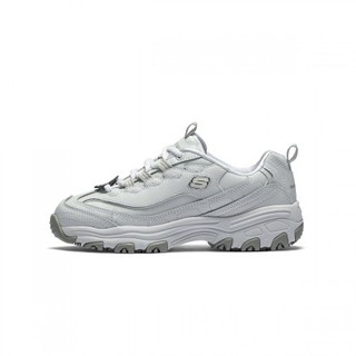 SKECHERS 斯凯奇 D'Lites Sr 中性休闲运动鞋 76605/WHT 白色 39