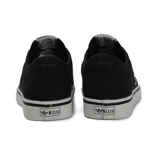 adidas ORIGINALS Nizza 女子运动板鞋 EF1878 黑色 36