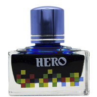 HERO 英雄 7106 钢笔彩色墨水 纯蓝色 40ml