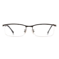 HAN 汉 HN41117 哑枪色金属眼镜框+1.60折射率 非球面防蓝光镜片